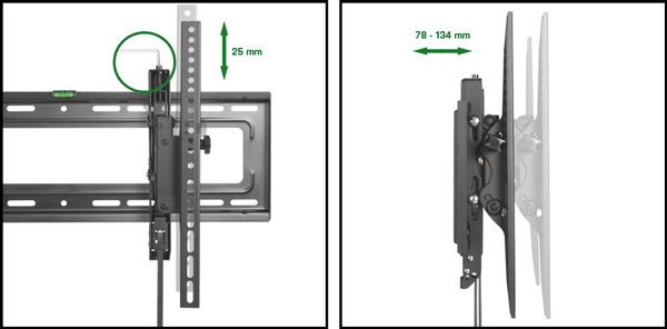 MKF-21DP649 nastavení roviny